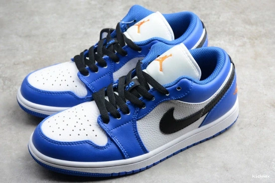 Rep AIR 553558-401 ROYAL HYPER ORANGE PEEL 1 JORDAN LOW 553558-401 0501